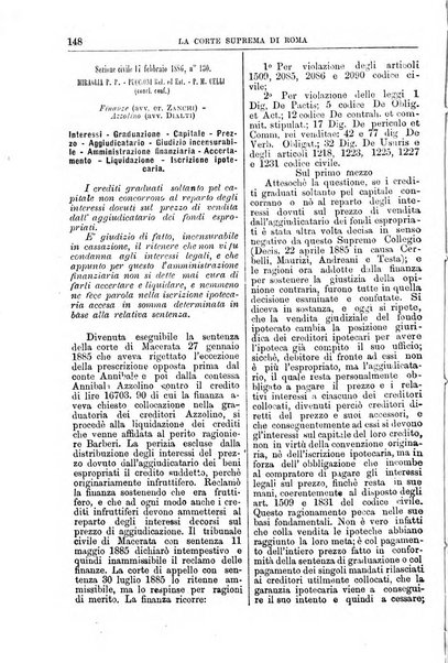 La Corte suprema di Roma raccolta periodica delle sentenze della Corte di cassazione di Roma