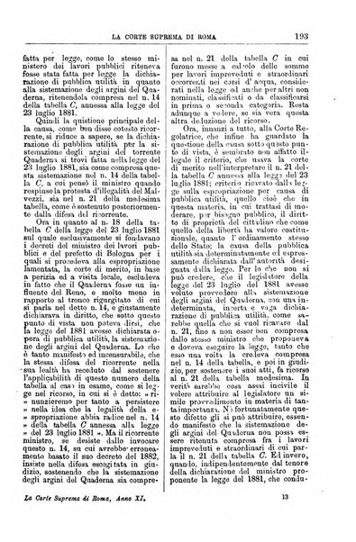 La Corte suprema di Roma raccolta periodica delle sentenze della Corte di cassazione di Roma