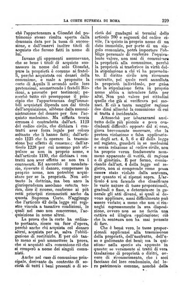 La Corte suprema di Roma raccolta periodica delle sentenze della Corte di cassazione di Roma