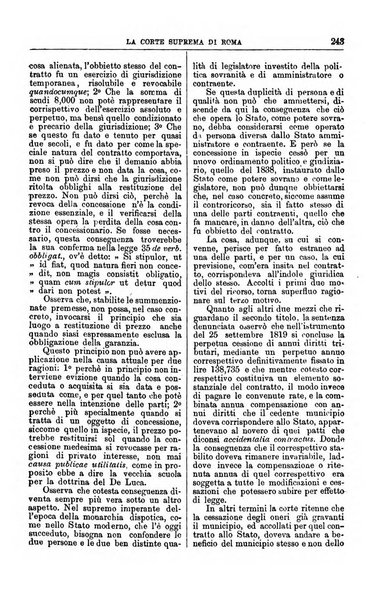 La Corte suprema di Roma raccolta periodica delle sentenze della Corte di cassazione di Roma