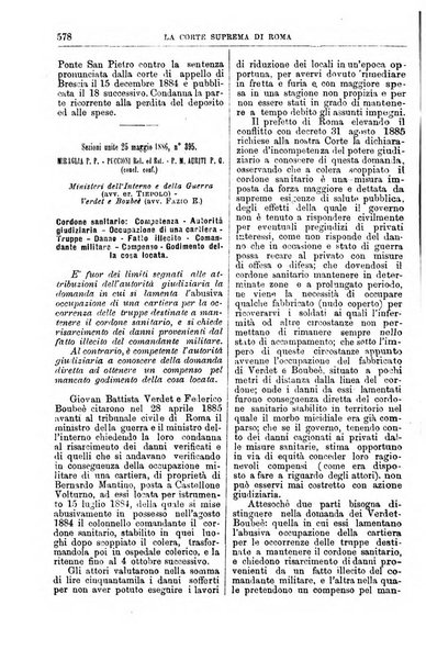 La Corte suprema di Roma raccolta periodica delle sentenze della Corte di cassazione di Roma