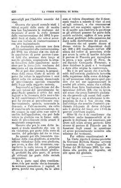 La Corte suprema di Roma raccolta periodica delle sentenze della Corte di cassazione di Roma