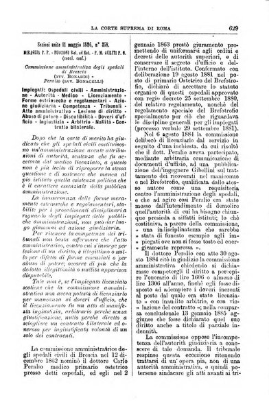 La Corte suprema di Roma raccolta periodica delle sentenze della Corte di cassazione di Roma