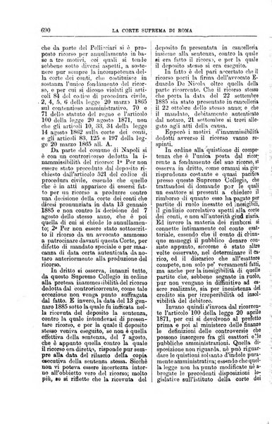 La Corte suprema di Roma raccolta periodica delle sentenze della Corte di cassazione di Roma