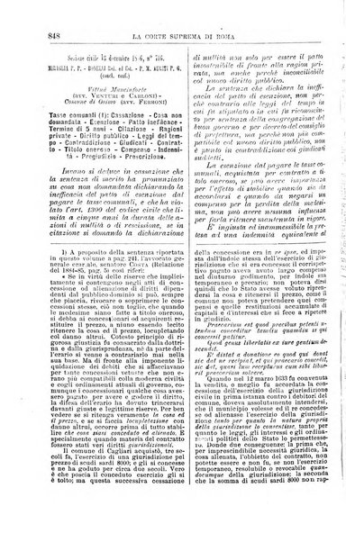 La Corte suprema di Roma raccolta periodica delle sentenze della Corte di cassazione di Roma