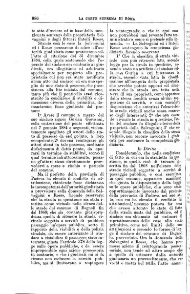 La Corte suprema di Roma raccolta periodica delle sentenze della Corte di cassazione di Roma