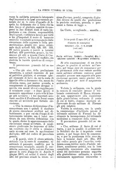 La Corte suprema di Roma raccolta periodica delle sentenze della Corte di cassazione di Roma