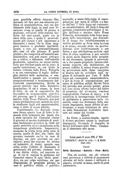 La Corte suprema di Roma raccolta periodica delle sentenze della Corte di cassazione di Roma