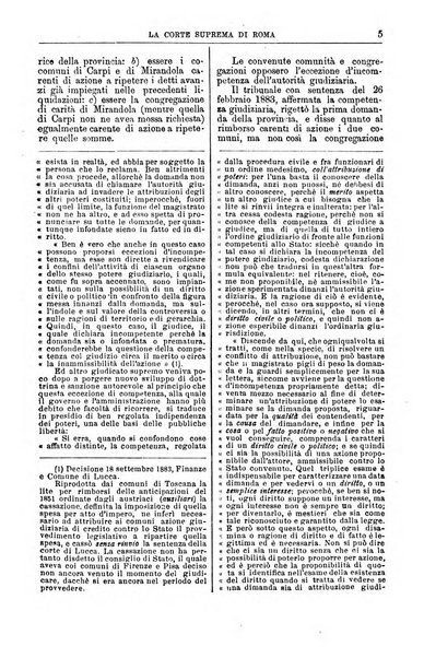 La Corte suprema di Roma raccolta periodica delle sentenze della Corte di cassazione di Roma