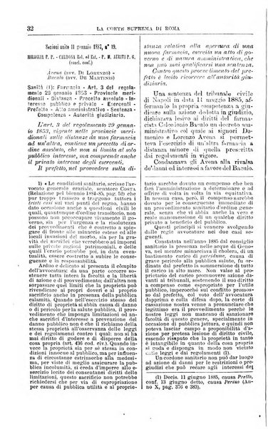 La Corte suprema di Roma raccolta periodica delle sentenze della Corte di cassazione di Roma