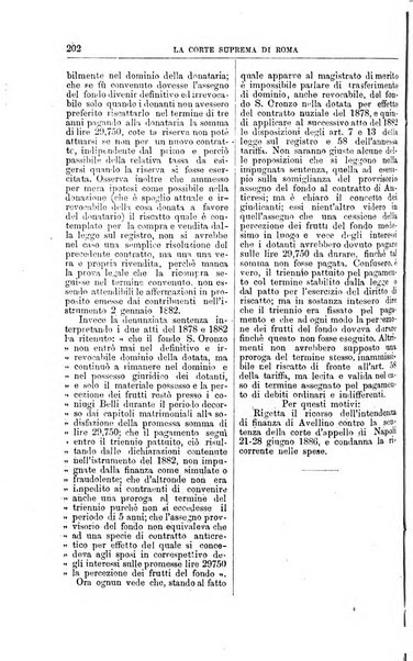 La Corte suprema di Roma raccolta periodica delle sentenze della Corte di cassazione di Roma