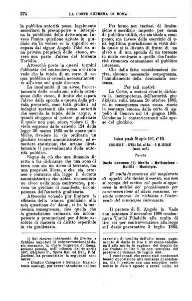 La Corte suprema di Roma raccolta periodica delle sentenze della Corte di cassazione di Roma