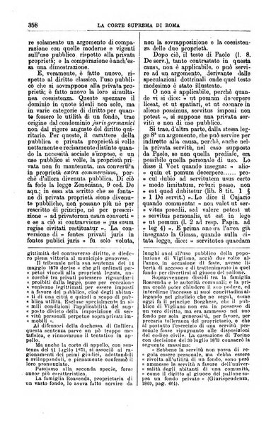 La Corte suprema di Roma raccolta periodica delle sentenze della Corte di cassazione di Roma