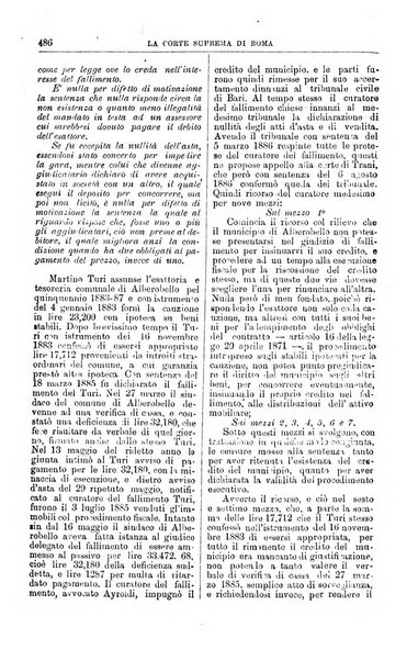 La Corte suprema di Roma raccolta periodica delle sentenze della Corte di cassazione di Roma