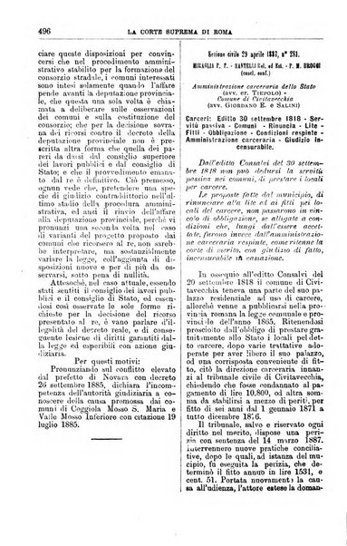 La Corte suprema di Roma raccolta periodica delle sentenze della Corte di cassazione di Roma