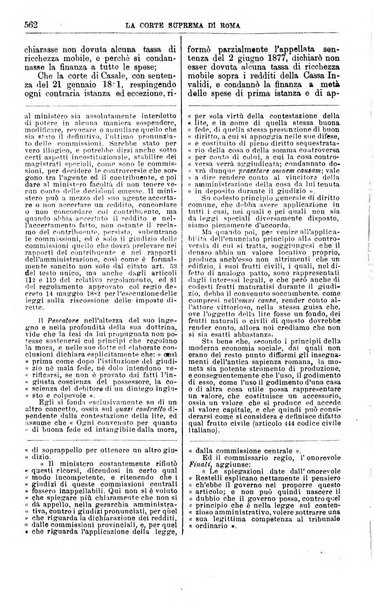 La Corte suprema di Roma raccolta periodica delle sentenze della Corte di cassazione di Roma