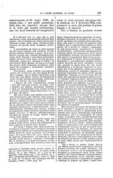 La Corte suprema di Roma raccolta periodica delle sentenze della Corte di cassazione di Roma