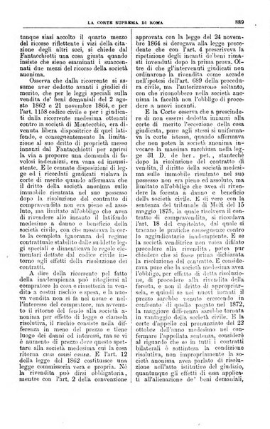 La Corte suprema di Roma raccolta periodica delle sentenze della Corte di cassazione di Roma