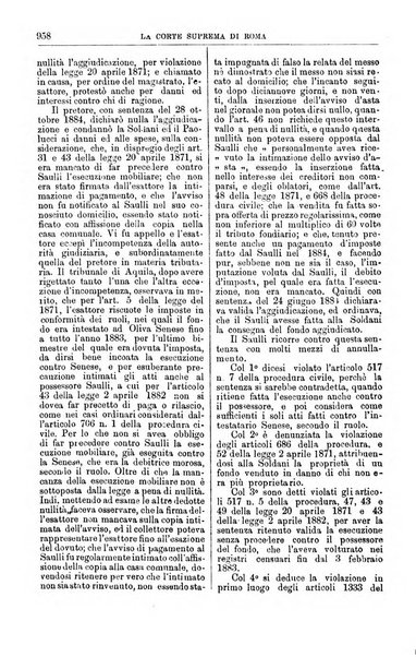 La Corte suprema di Roma raccolta periodica delle sentenze della Corte di cassazione di Roma