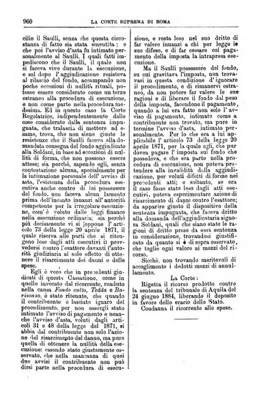 La Corte suprema di Roma raccolta periodica delle sentenze della Corte di cassazione di Roma