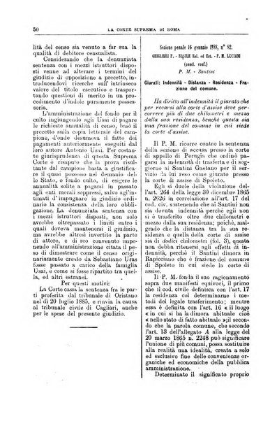 La Corte suprema di Roma raccolta periodica delle sentenze della Corte di cassazione di Roma