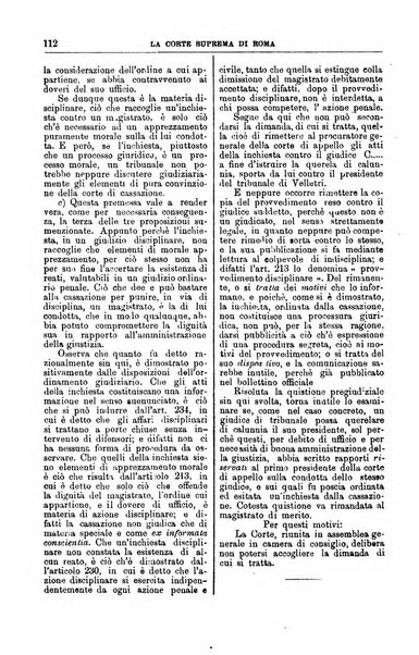 La Corte suprema di Roma raccolta periodica delle sentenze della Corte di cassazione di Roma