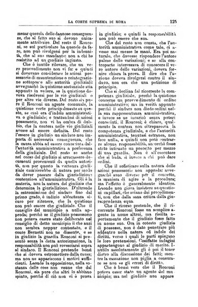 La Corte suprema di Roma raccolta periodica delle sentenze della Corte di cassazione di Roma