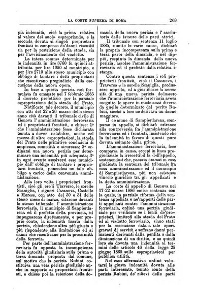 La Corte suprema di Roma raccolta periodica delle sentenze della Corte di cassazione di Roma