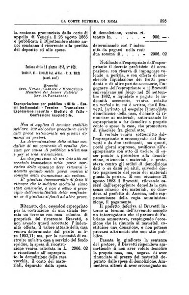 La Corte suprema di Roma raccolta periodica delle sentenze della Corte di cassazione di Roma