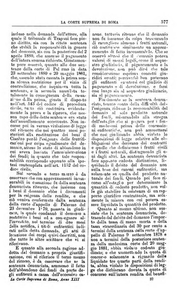 La Corte suprema di Roma raccolta periodica delle sentenze della Corte di cassazione di Roma