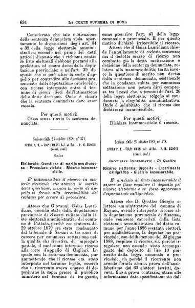 La Corte suprema di Roma raccolta periodica delle sentenze della Corte di cassazione di Roma