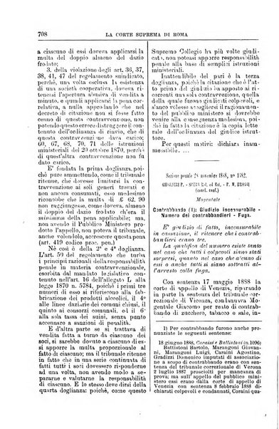 La Corte suprema di Roma raccolta periodica delle sentenze della Corte di cassazione di Roma