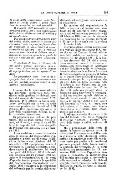 La Corte suprema di Roma raccolta periodica delle sentenze della Corte di cassazione di Roma