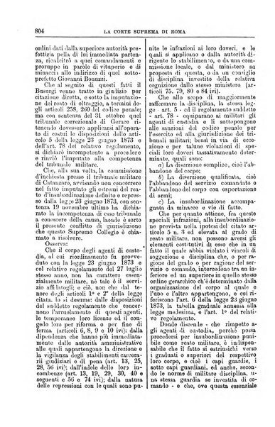 La Corte suprema di Roma raccolta periodica delle sentenze della Corte di cassazione di Roma