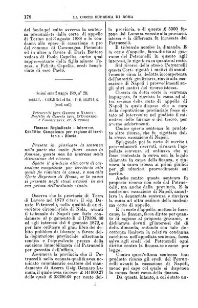 La Corte suprema di Roma raccolta periodica delle sentenze della Corte di cassazione di Roma