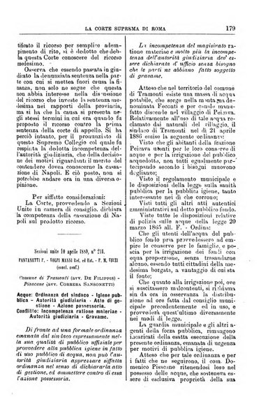 La Corte suprema di Roma raccolta periodica delle sentenze della Corte di cassazione di Roma