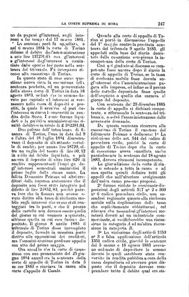 La Corte suprema di Roma raccolta periodica delle sentenze della Corte di cassazione di Roma