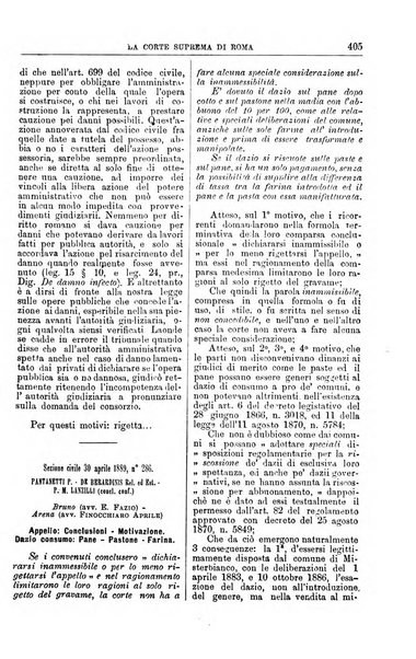 La Corte suprema di Roma raccolta periodica delle sentenze della Corte di cassazione di Roma