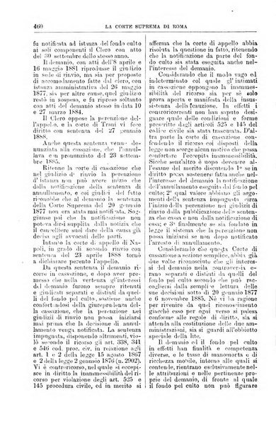 La Corte suprema di Roma raccolta periodica delle sentenze della Corte di cassazione di Roma