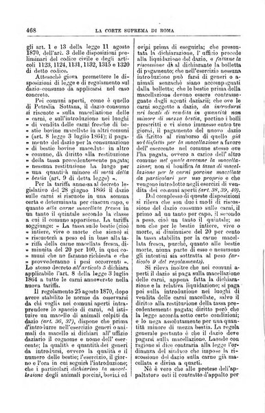 La Corte suprema di Roma raccolta periodica delle sentenze della Corte di cassazione di Roma