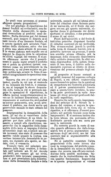 La Corte suprema di Roma raccolta periodica delle sentenze della Corte di cassazione di Roma