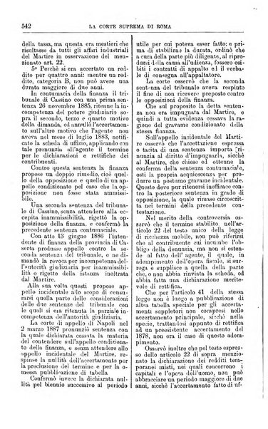 La Corte suprema di Roma raccolta periodica delle sentenze della Corte di cassazione di Roma