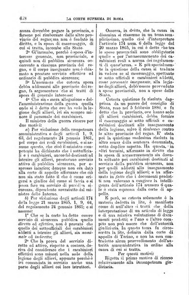 La Corte suprema di Roma raccolta periodica delle sentenze della Corte di cassazione di Roma