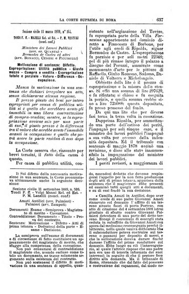 La Corte suprema di Roma raccolta periodica delle sentenze della Corte di cassazione di Roma