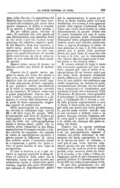 La Corte suprema di Roma raccolta periodica delle sentenze della Corte di cassazione di Roma