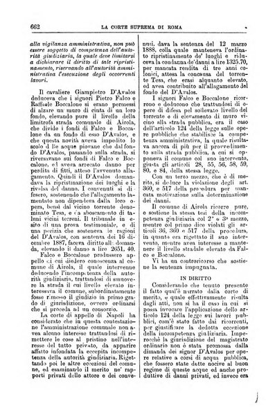 La Corte suprema di Roma raccolta periodica delle sentenze della Corte di cassazione di Roma