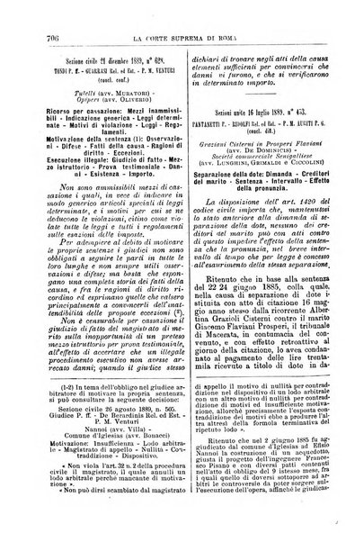 La Corte suprema di Roma raccolta periodica delle sentenze della Corte di cassazione di Roma