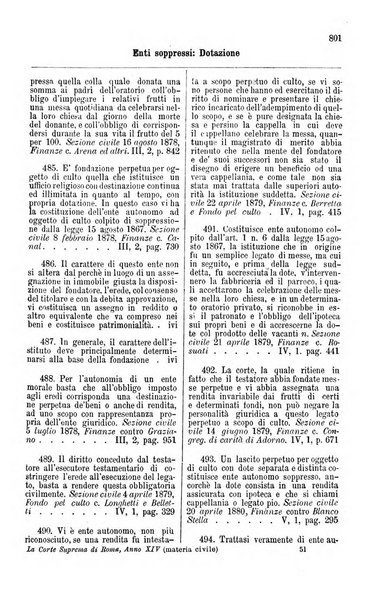 La Corte suprema di Roma raccolta periodica delle sentenze della Corte di cassazione di Roma