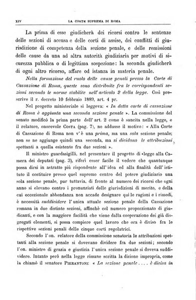 La Corte suprema di Roma raccolta periodica delle sentenze della Corte di cassazione di Roma