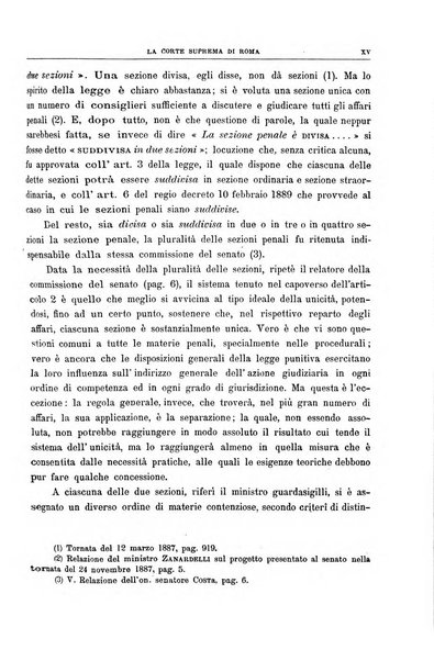 La Corte suprema di Roma raccolta periodica delle sentenze della Corte di cassazione di Roma